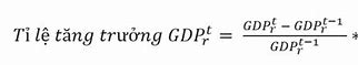 Cách Tính Tốc Độ Tăng Trưởng Gdp Thực